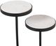 Renwil® Ambra Natural Side Table with Matte Black Base-3