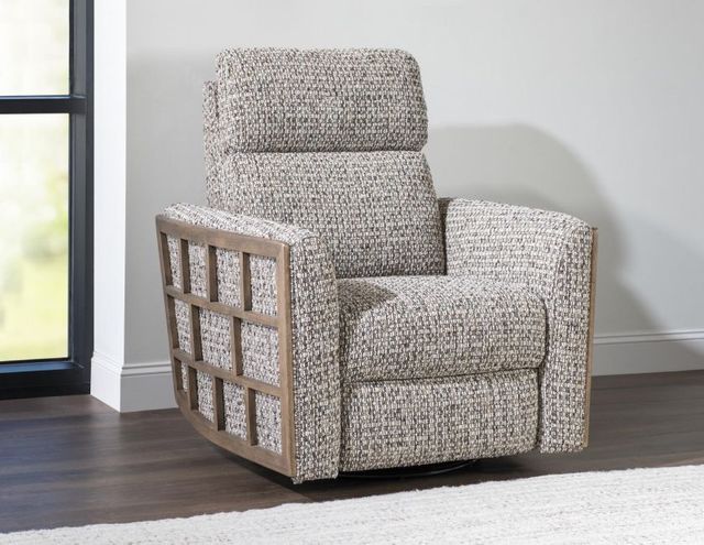 Legacy Classic Solana Biscotti/Positano Clay Swivel Glider Power Recliner-2