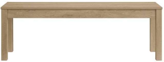 Elements International Eleanor Brown Dining Bench-3