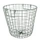 A & B Home Antique Green Wire Basket-0