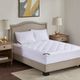 Olliix by Madison Park White Full 525 Thread Count Cotton Rich Down Alternative Mattress Pad-0