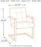 Signature Design by Ashley® Starmore Brown Office Desk Chair-5
