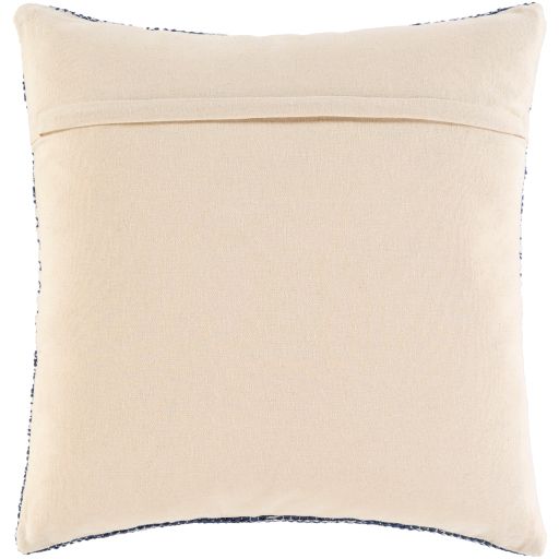 Surya Levi Denim 22"x22" Toss Pillow with Down Insert-3