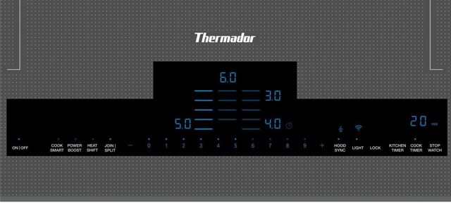 Thermador® Masterpiece® Series Liberty™ 36" Silver Mirrored Frameless Induction Cooktop-1