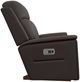 La-Z-Boy® Ace Chocolate Leather Power Rocking Recliner with Headrest and Lumbar-3