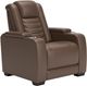 Signature Design by Ashley® High Impact Tobacco Power Recliner with Headrest-0