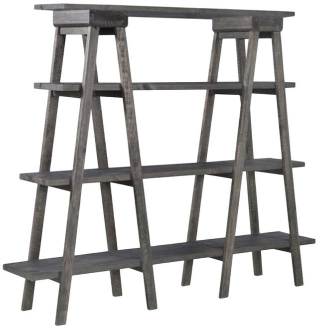 Magnussen Home® Sutton Place Weathered Charcoal Gray Bookshelf-0