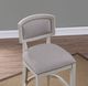 American Woodcrafters Beverly Off-White 26" Barstool-3