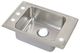 Elkay Lustertone® Classic Lustrous Satin Stainless Steel 25" x 17" x 5.5" 4-Hole Single Bowl Drop-in Classroom ADA Sink with Quick-Clip-0