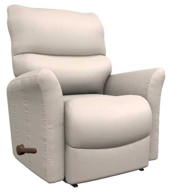 La-Z-Boy® Rowan Oyster Leather Manual Wall Recliner-0