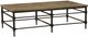 Furniture Classics Coldiron Oak Cocktail Table with Iron Base-0