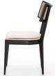 Four Hands Britt Brushed Ebony Dining Side Chair-2