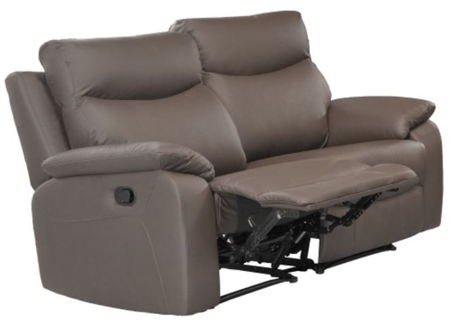 Mazin Furniture Wembley 2-Piece Chocolate Brown Modular Power Reclining Loveseat-2