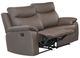 Mazin Furniture Wembley 2-Piece Chocolate Brown Modular Power Reclining Loveseat-2