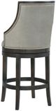 Fairfield® Customizable Pelle Provisions Robroy Leather Swivel Bar Stool-3