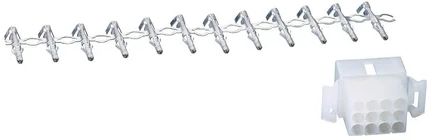 RadioShack 12-Position Male Polarized Connector-0