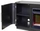 Martin Furniture Uptown Black 60" Fireplace TV Stand-4