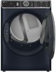GE Profile™ Sapphire Blue Front Load Washer & Electric Dryer Laundry Pair-4