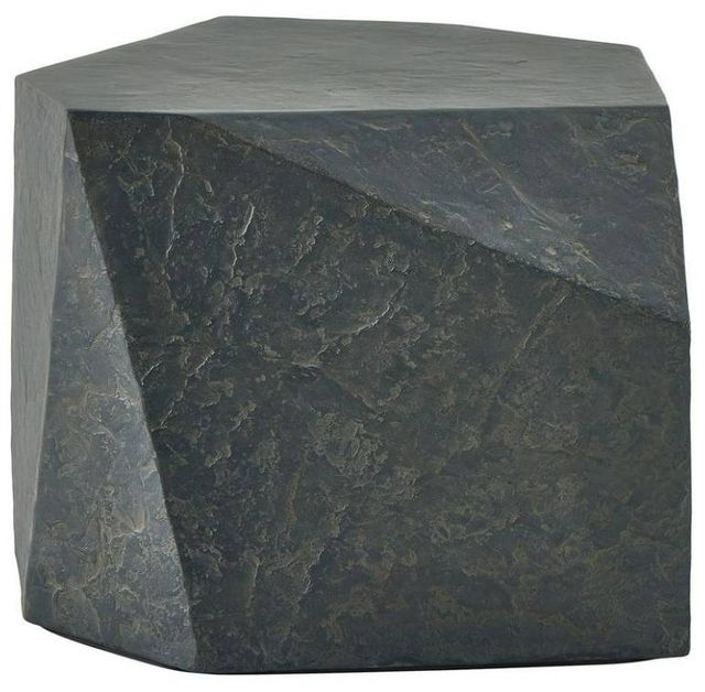 Uttermost® Parra Slate Concrete Indoor-Outdoor Side Table-4