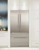Thermador Freedom® 42" Stainless Steel Built-in French Door Refrigerator-2