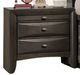 Furniture of America® Zosimo Gray Nightstand-0