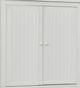 John Thomas Furniture® Cottage Pure White 3-Drawer Armoire-1