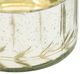 A & B Home Clear/Silver Lidded Jar -4