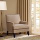 Olliix by Madison Park Sand Colton Track Arm Club Chair-4