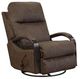 Catnapper® Niles Chocolate Swivel Glider Recliner-0
