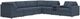 Signature Design by Ashley® Modmax 7-Piece Ink L-Shape Sectional with Audio Console-0