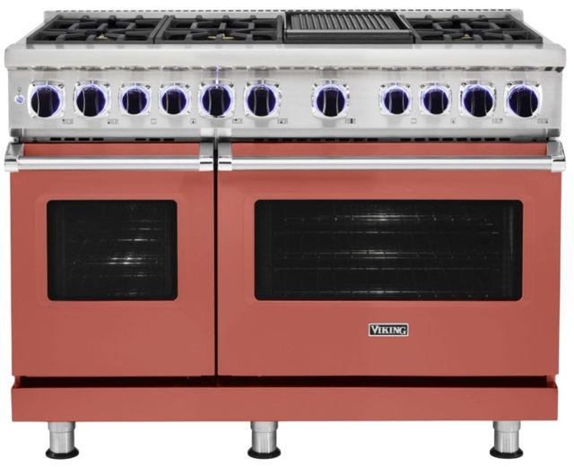 Viking® Series 48'' Spiced Cider Pro Style Dual Fuel Range with