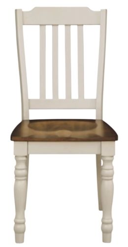 Signature Design by Ashley® Mellintine Antique White/Brown Side Chair-2