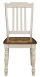 Signature Design by Ashley® Mellintine Antique White/Brown Side Chair-2