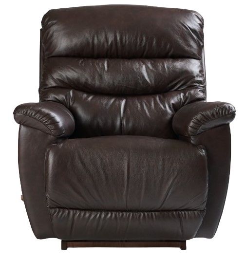 La-Z-Boy® Joshua Chestnut Leather Manual Rocking Recliner-1