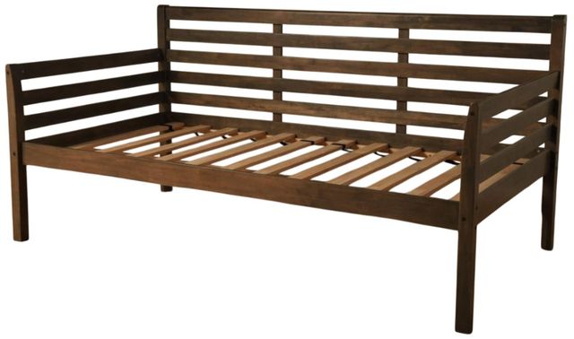 Kodiak Furniture Boho Rustic Walnut Twin Daybed Frame-1