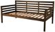 Kodiak Furniture Boho Rustic Walnut Twin Daybed Frame-1