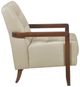 Homelegance® Crafton Beige/Espresso Accent Chair-3