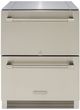Alfresco™ PolarCore™ 24" 5.6 Cu. Ft. Stainless Steel Outdoor Two-Drawer Under the Counter Refrigerator-0