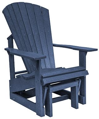 C R Plastics Navy Single Glider-0