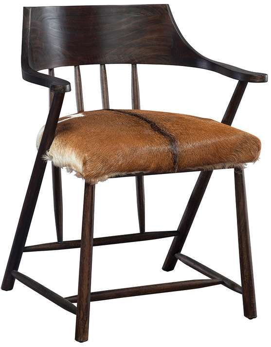 Furniture Classics Willow Brown/Espresso Dining Arm Chair-0