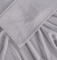 BEDGEAR® Flannel Performance® 4-Piece Light Gray Queen Sheet Set-2