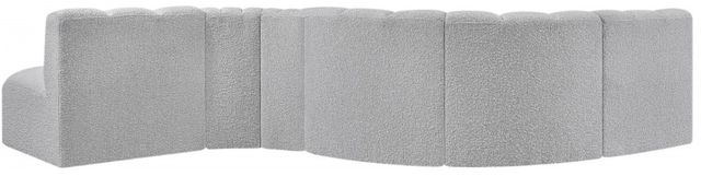 Meridian Furniture Arc 6-Piece Gray Sectional-3