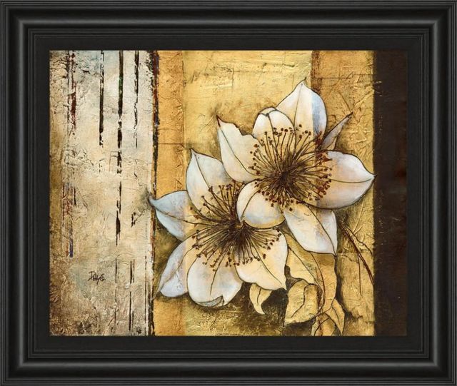 Classy Art Exotic on Gold I by Patty Q Wall Art-0