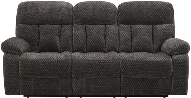 New Classic® Home Furnishings Bravo Charcoal Powered Footrest Sofa-1