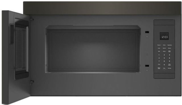 KitchenAid® 1.1 Cu. Ft. Black Stainless Steel Over The Range Microwave -1