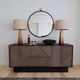 Bassett Mirror Quinn Antique Bronze Wall Mirror-5