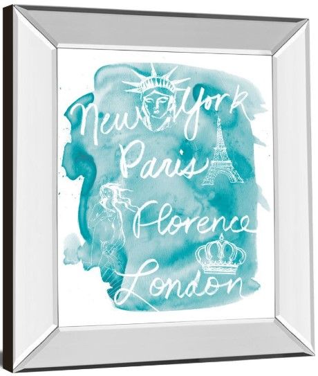 Classy Living Lottie Fontaine Sightseeing I Wall Art-3