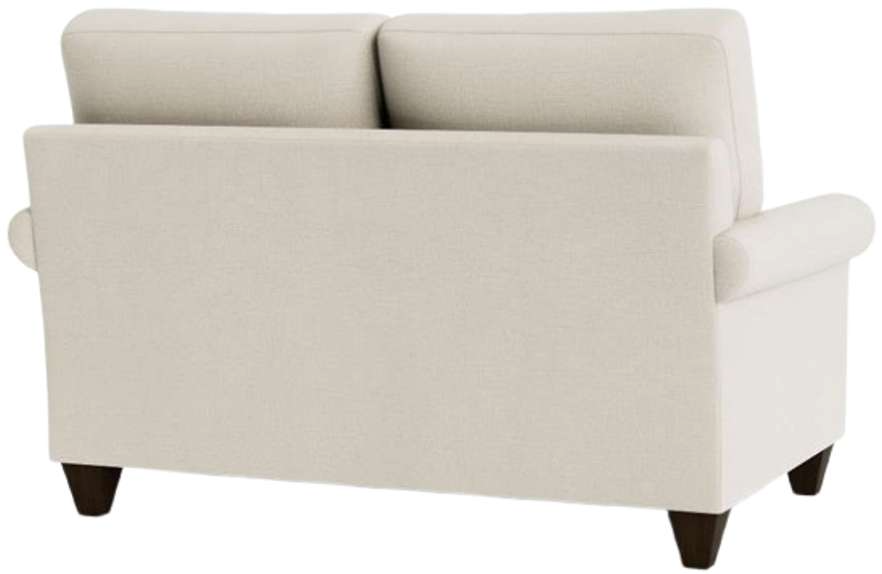 Bassett Furniture Roll Arm Loveseat - Thumbnail 3