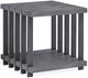 Magnussen Home® Eldridge Weathered Gravel End Table-0