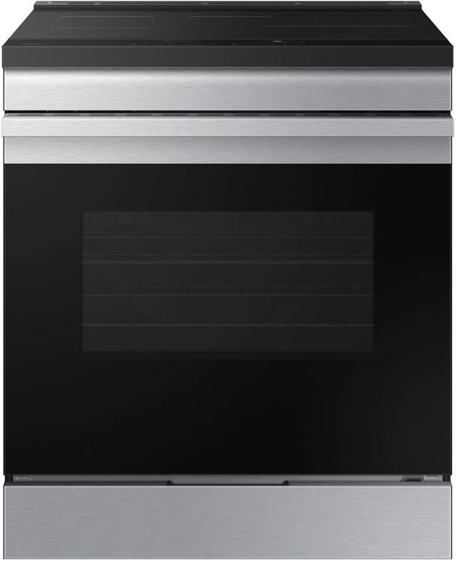 Samsung® Bespoke 30" Fingerprint Resistant Stainless Steel Slide In Induction Range